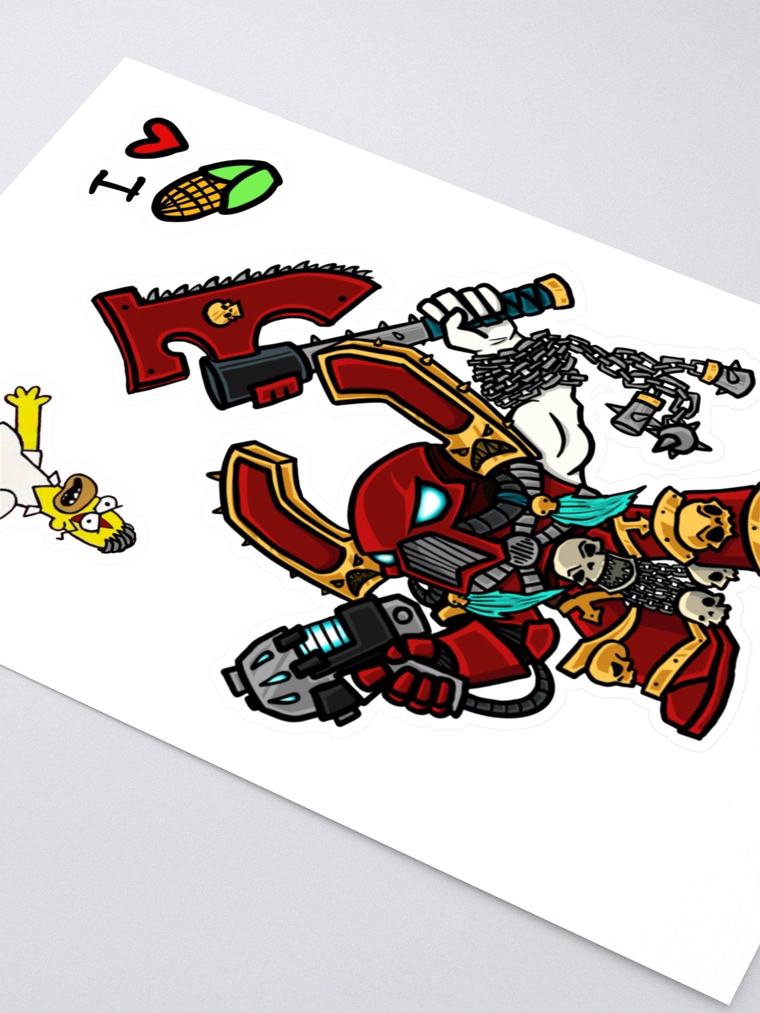 a VERY loyal and nice guy Sticker sheet product image (2)