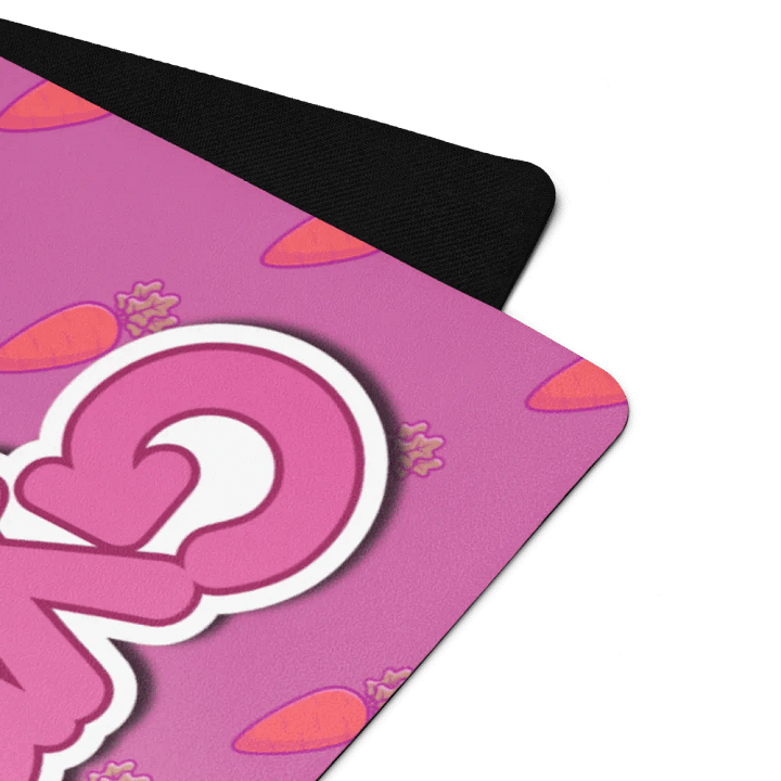 Gym Bunny Trainer Pink Carrot Yoga Mat product image (2)