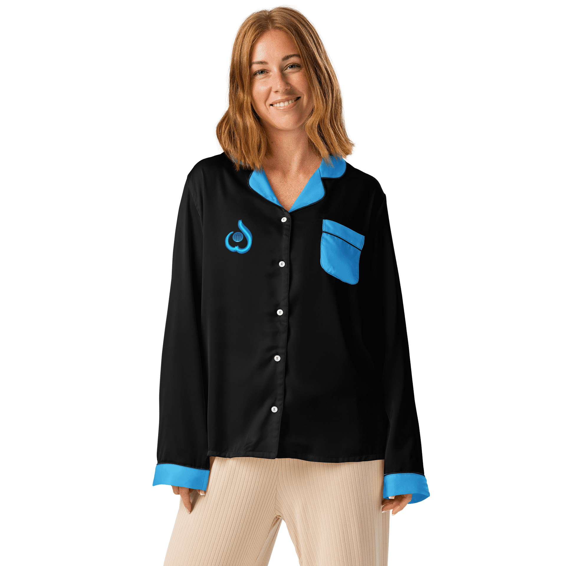 WILLOWISP Elite Solid Long Sleeve Pajama Top product image (1)