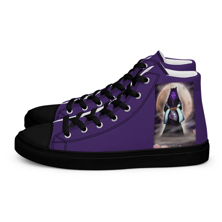 Moonlit Wolf High Tops product image (1)