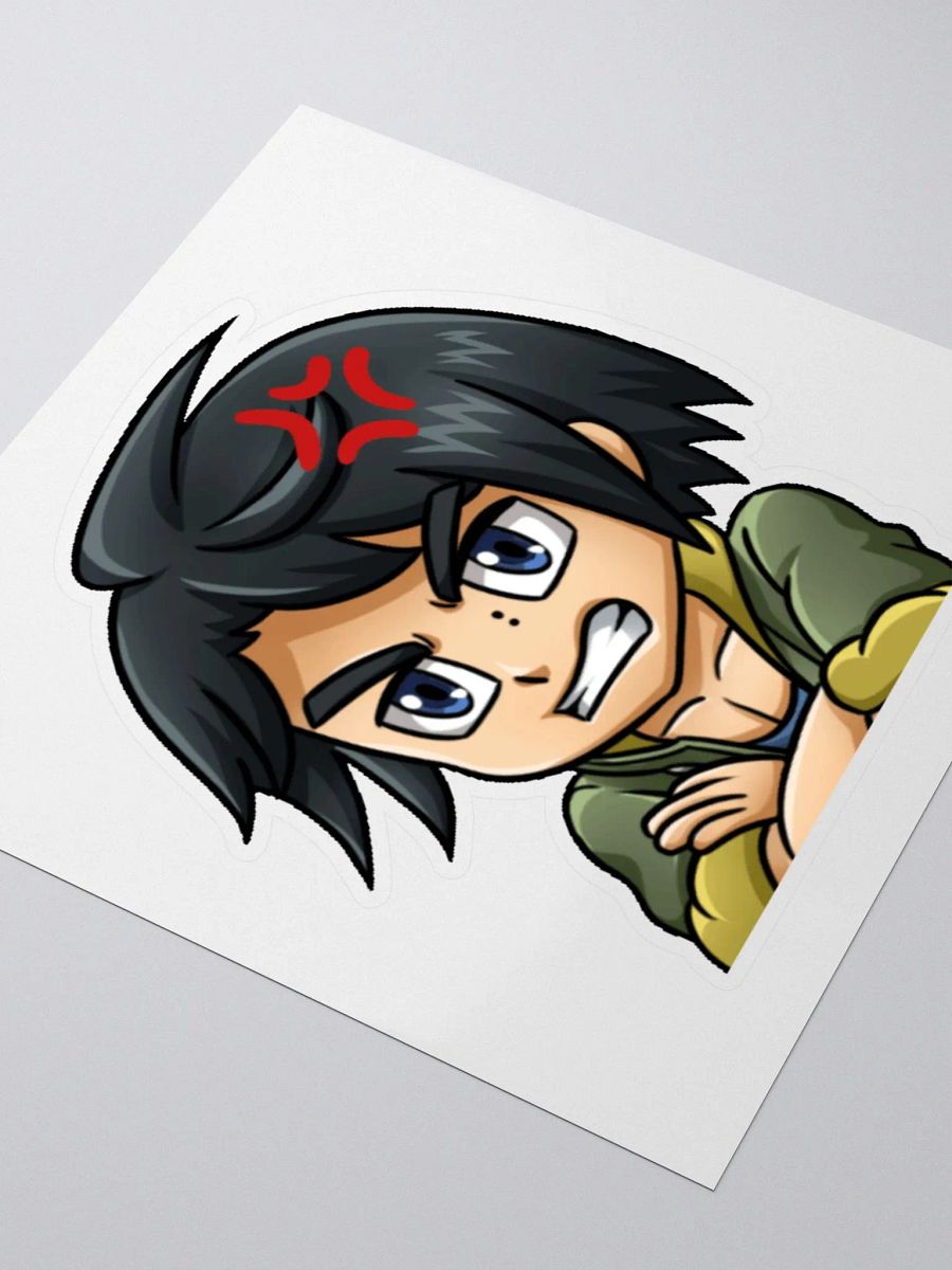 Grizexia Mad Emote Sticker product image (3)