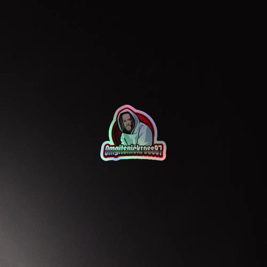 OMG logo sticker. product image (4)