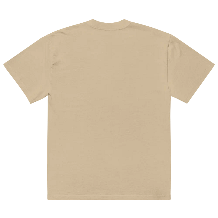 DNAGE RCRDS Embroidered T Shirt (Faded Khaki) product image (2)