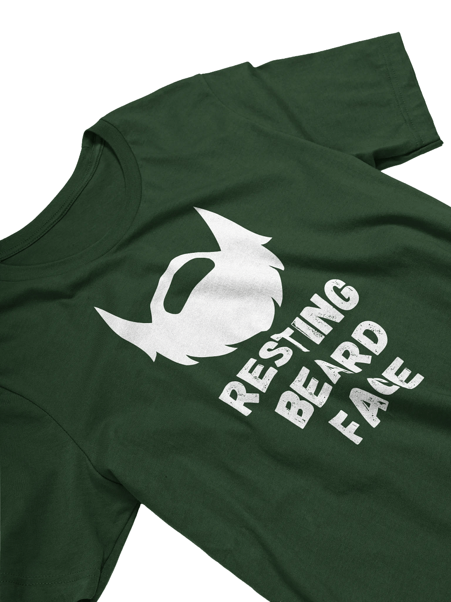 Resting Beard Face Tee (Dark) product image (2)