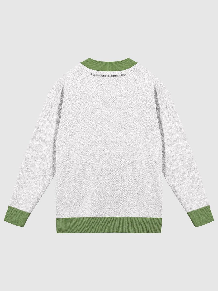 Winter Knit Cardigan Sweater Rude Grinch product image (2)