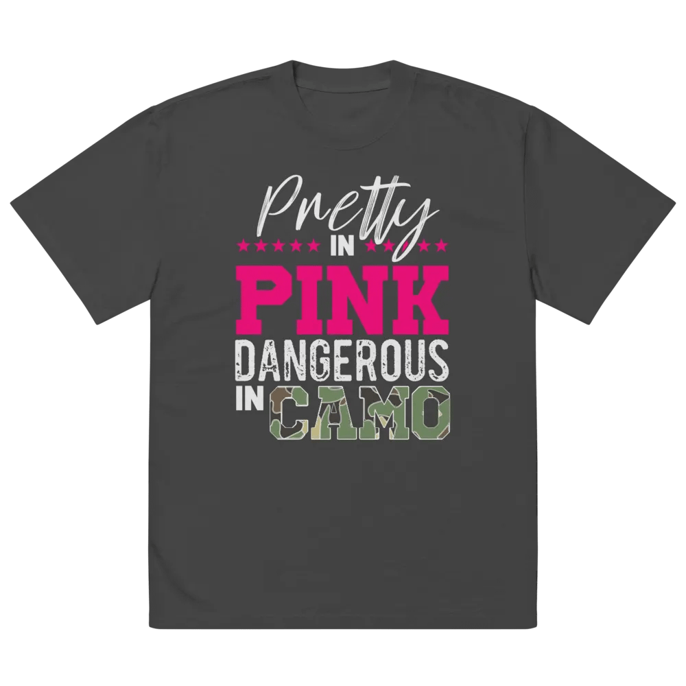 GHTVHub-Pretty in Pink Distorted Graphic T-Shirt product image (3)