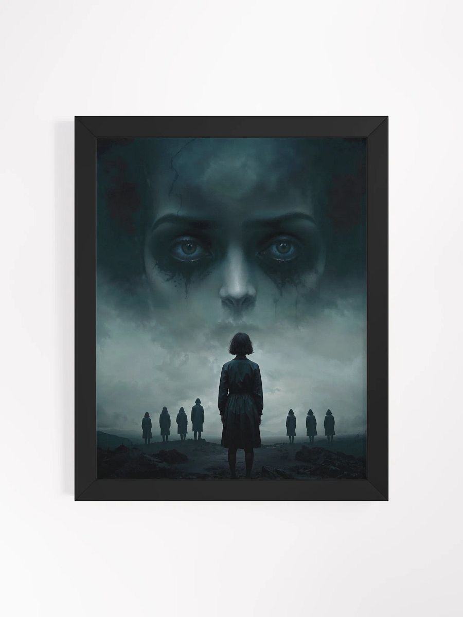 The Face in the Fog Framed Print product image (4)