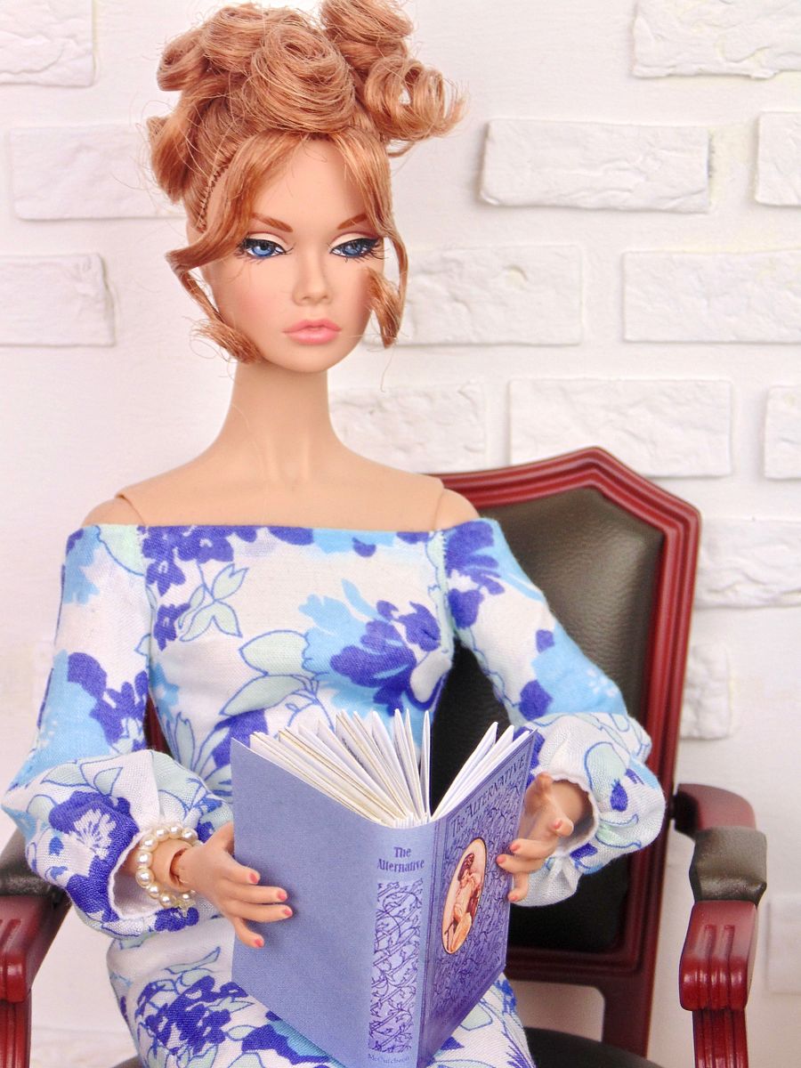 1:6 scale printable PDF books for 12