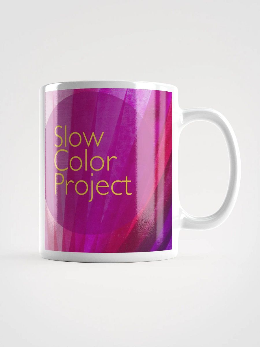 Slow Color Project Mug (White) product image (2)