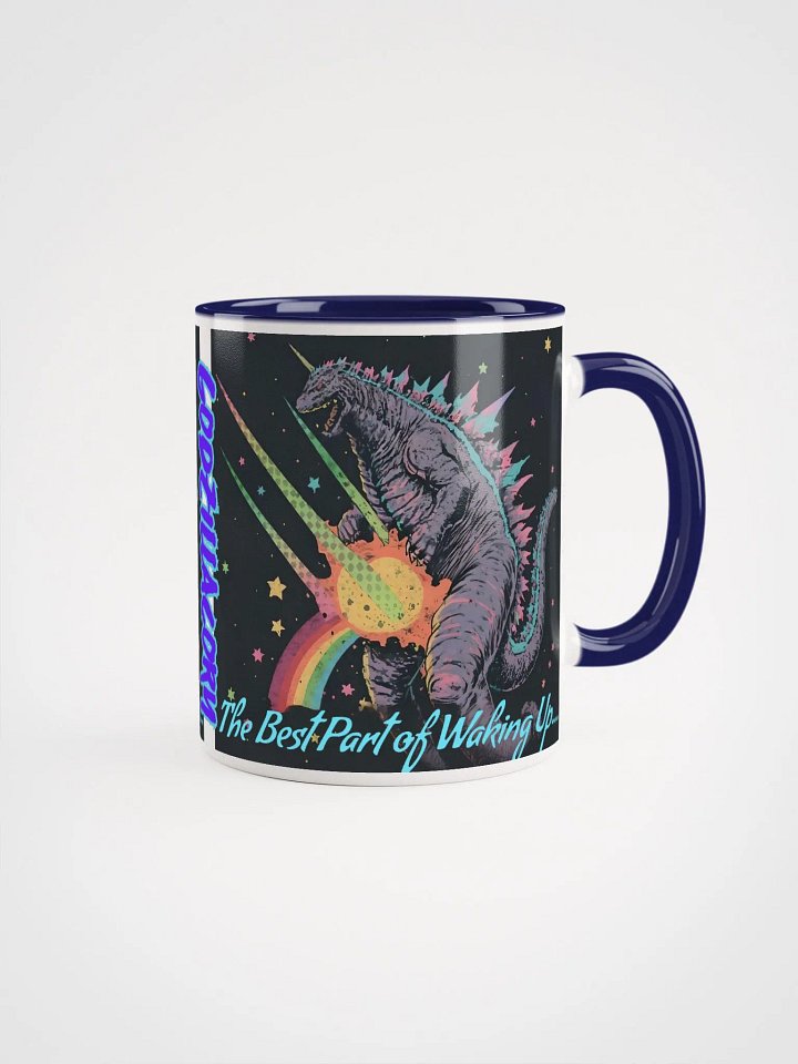 Godzillacorn Purple logo Coffee Cup- Custom Order for Charlie product image (1)