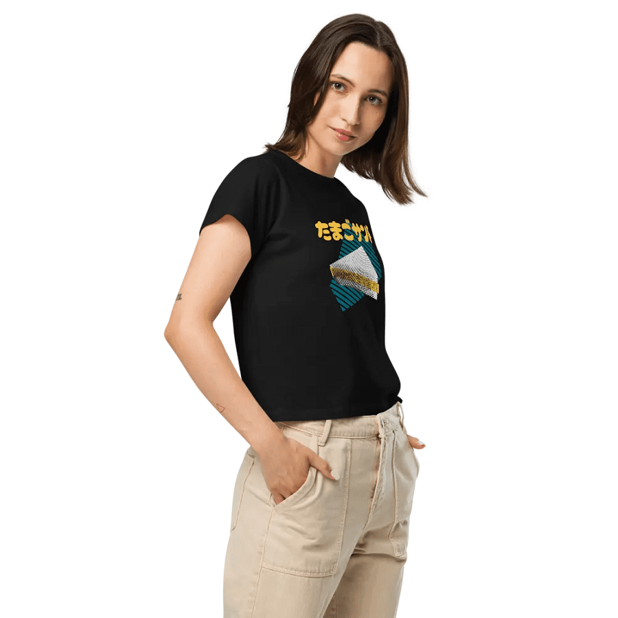 Egg Salad Sando Black Womens product image (3)