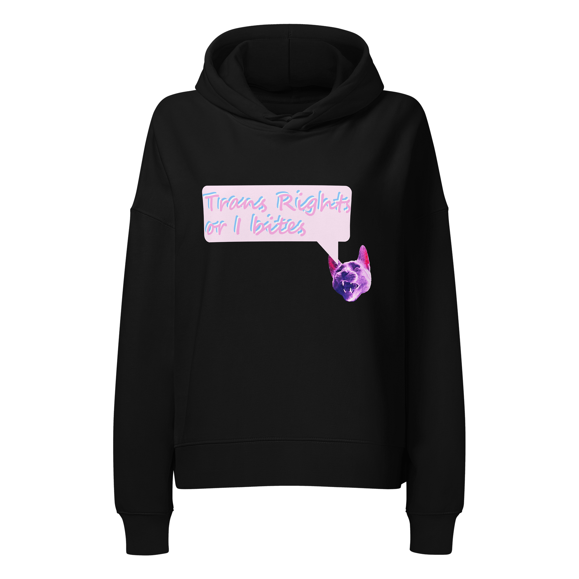 TROIB Hoodie in pink ink product image (1)