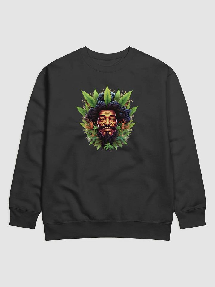 Rastaman 420 Happy Stoner Long Sleeve Sweater – Cozy Cannabis Culture Pullover product image (1)