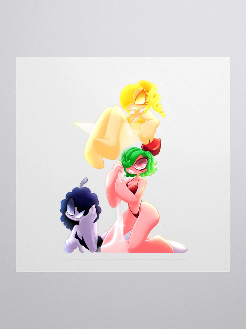 martini girls stickers