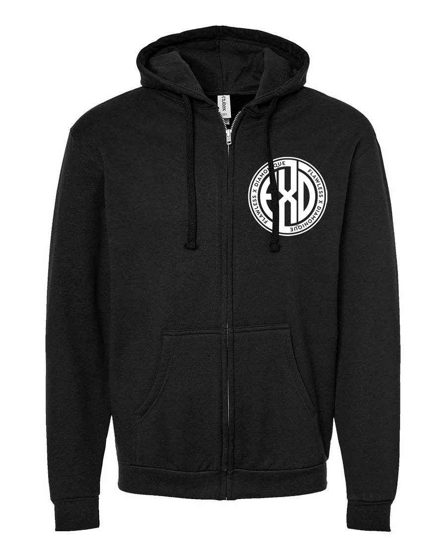 FXD Black Hoodie w/White Logo product image (1)