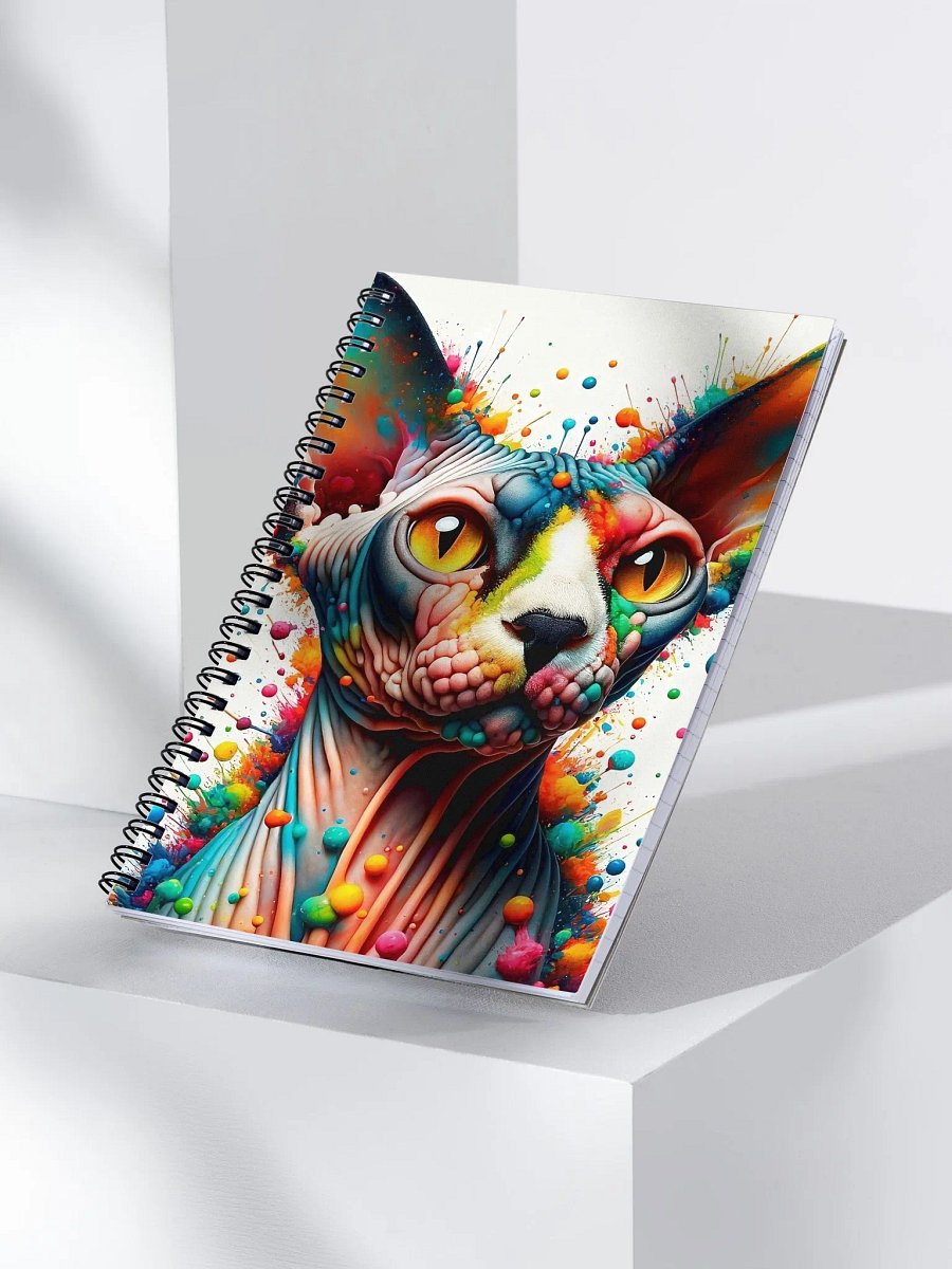 Spiral Notebook: Sphynx 2 product image (3)