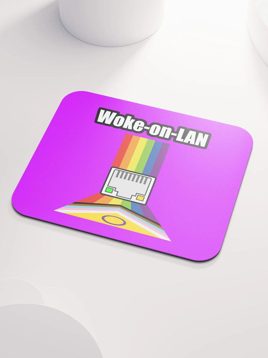 Woke on LAN Mouse Pad (Purple) product image (3)