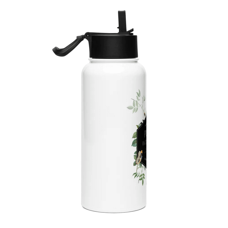 "Pure Worship" 2025 Convention of Jehovah's Witnesses | Botanical Stainless Steel Water Bottle product image (4)
