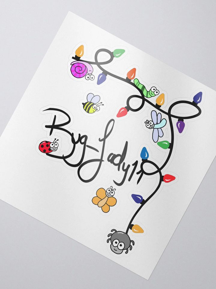 Bug-Lady Special Seasonal Sticker! product image (2)