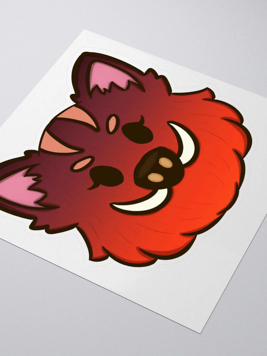 1 year Boar Badge Sticker product image (3)