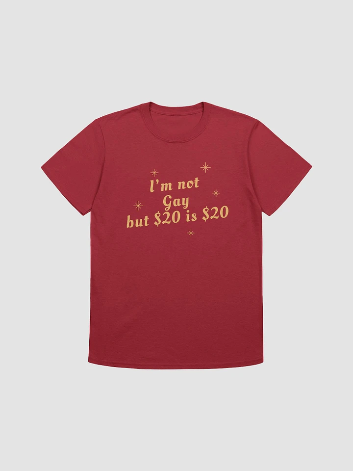 I'm Not Gay But $20 is $20 Unisex T-Shirt V14 product image (1)