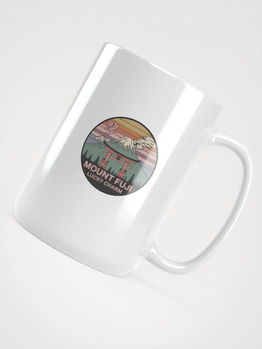 Mount Fuji White Glossy Mug product image (4)