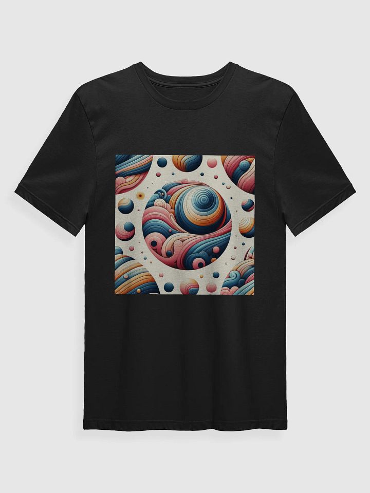 Harmonious Wave Swirl T-Shirt product image (2)