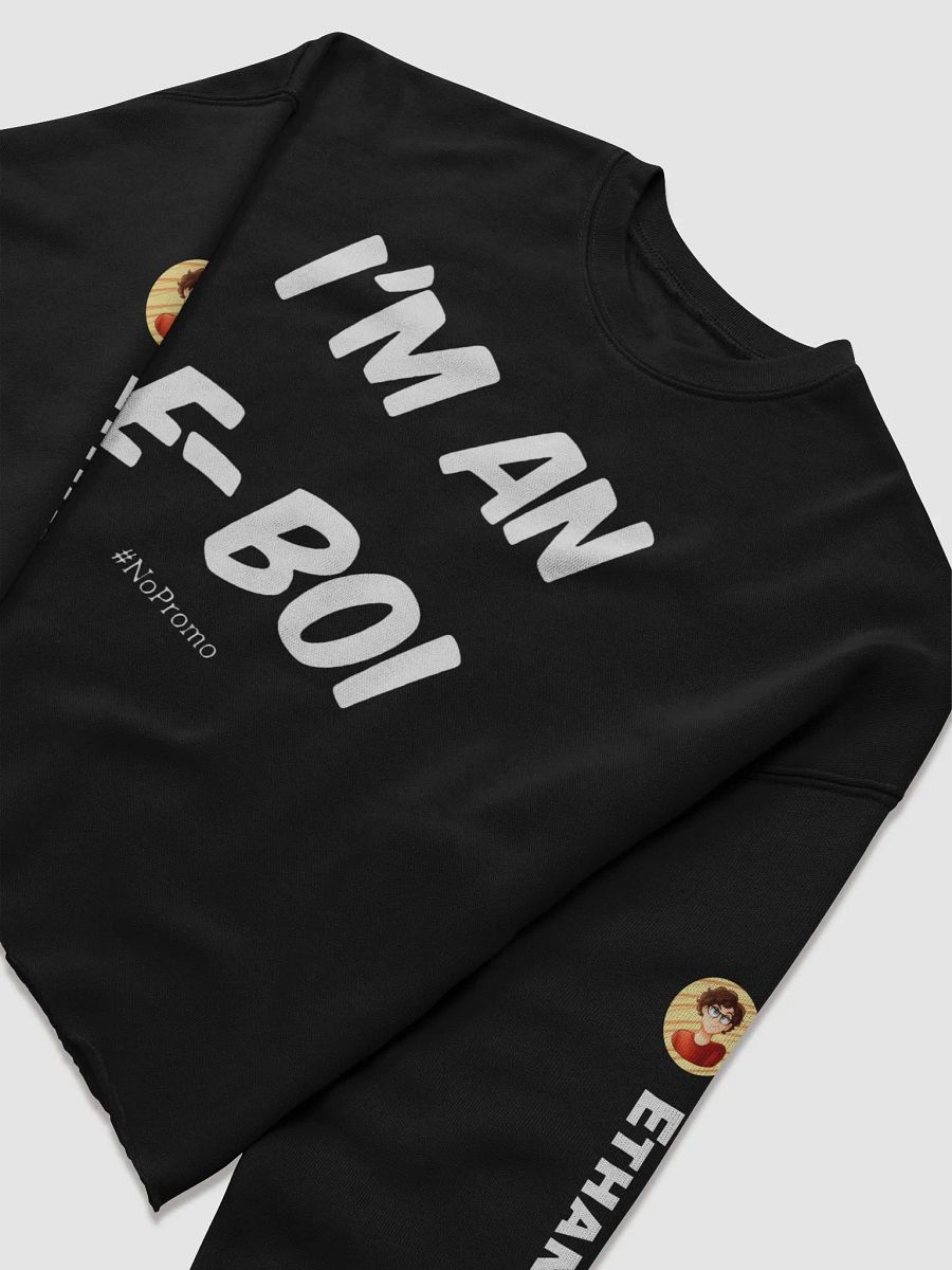 I'm An E-Boi Cropped Sweatshirt product image (3)