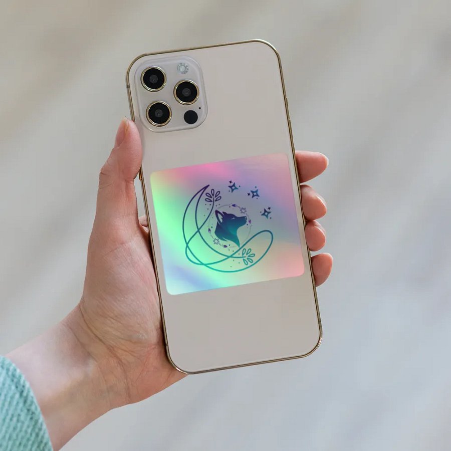 Holographic Logo Sticker product image (8)
