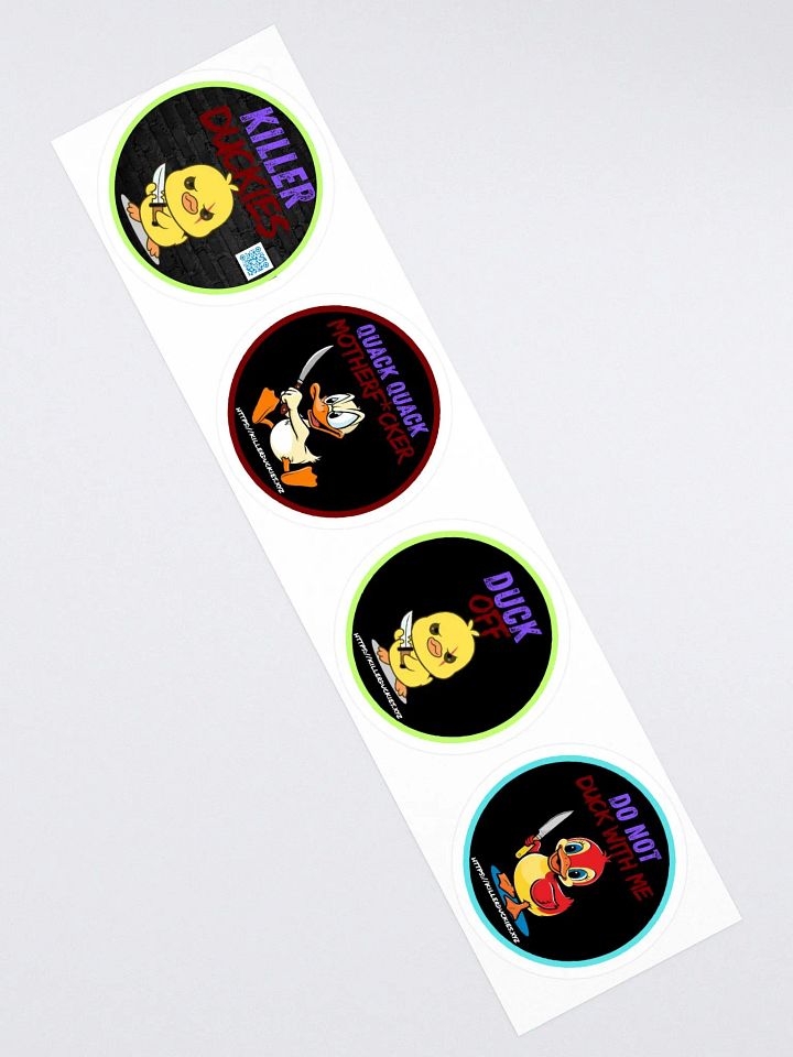 Killer Duckies Stickers product image (2)