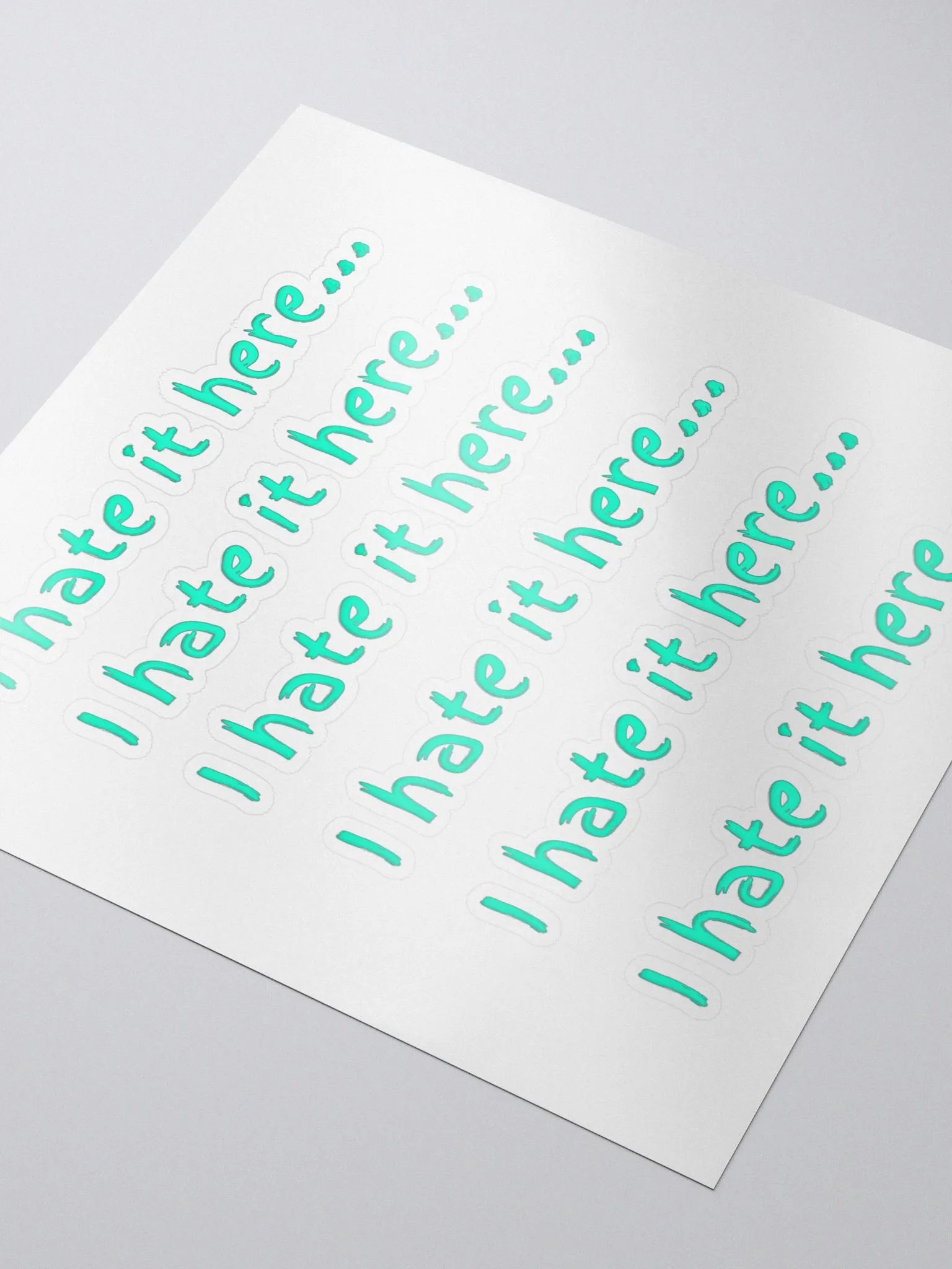 I hate it here stickers product image (3)