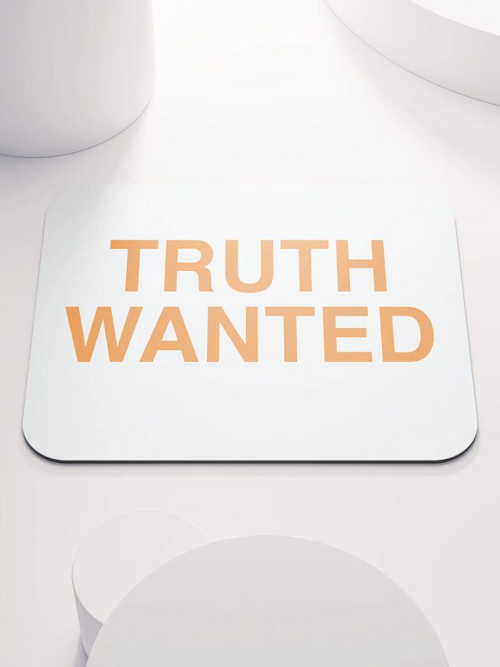 Truth Wanted Mouse Pad product image (1)