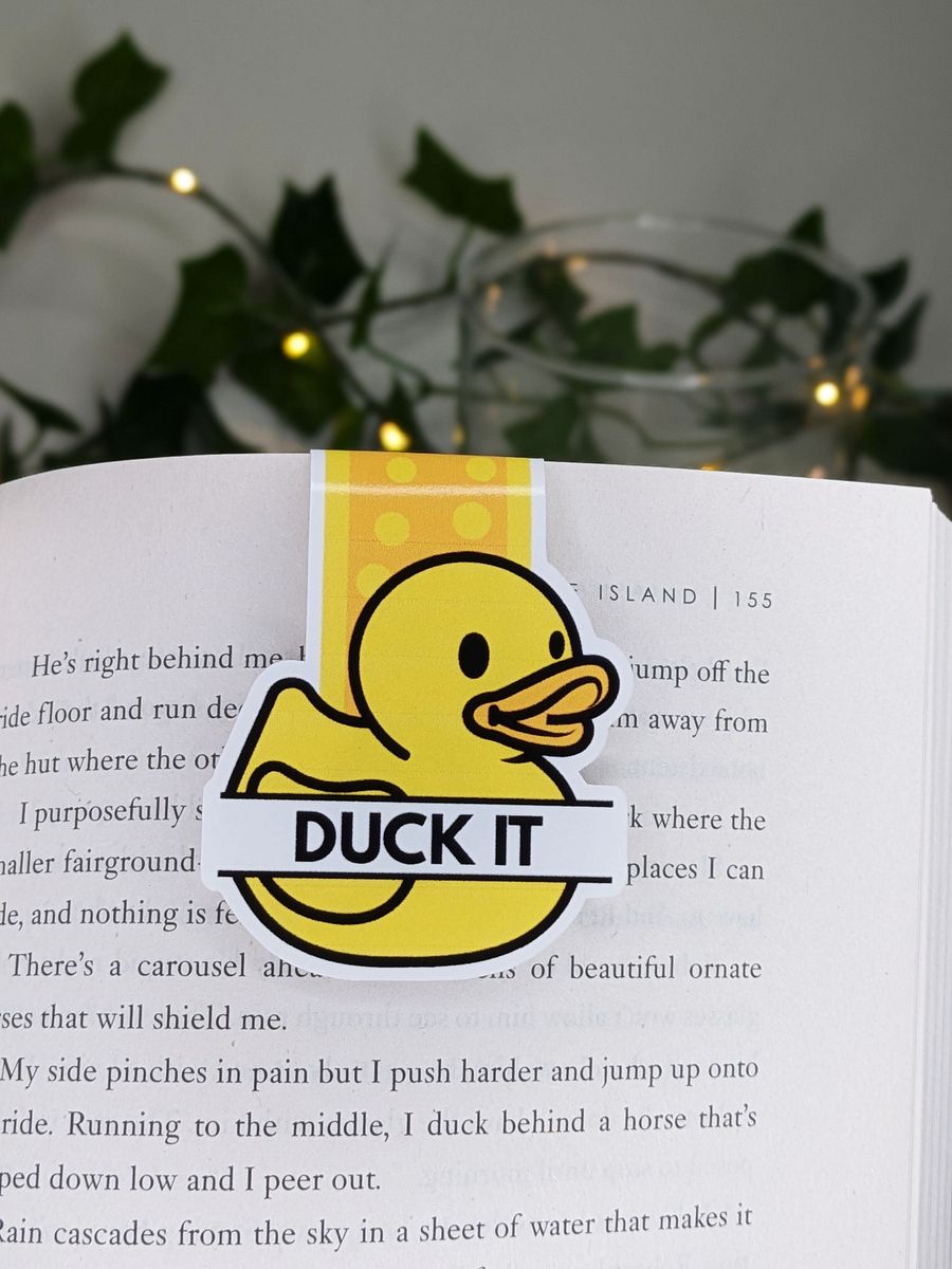 Duck It Magnetic Bookmark product image (1)
