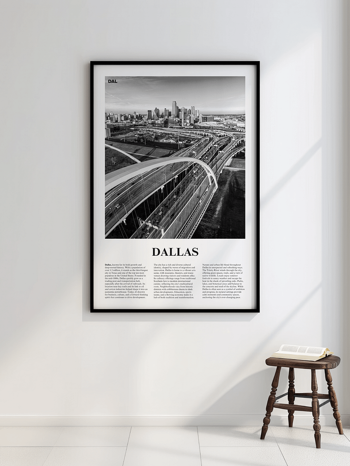 Dallas 03 Newspaper Poster product image (2)
