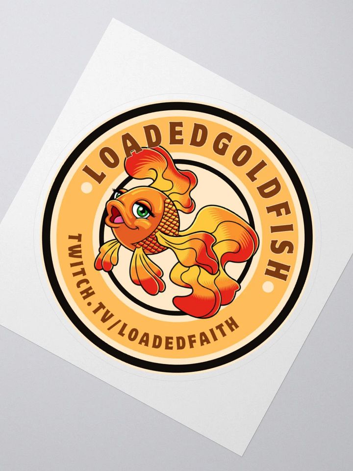 Loaded Goldfish Sticker product image (6)