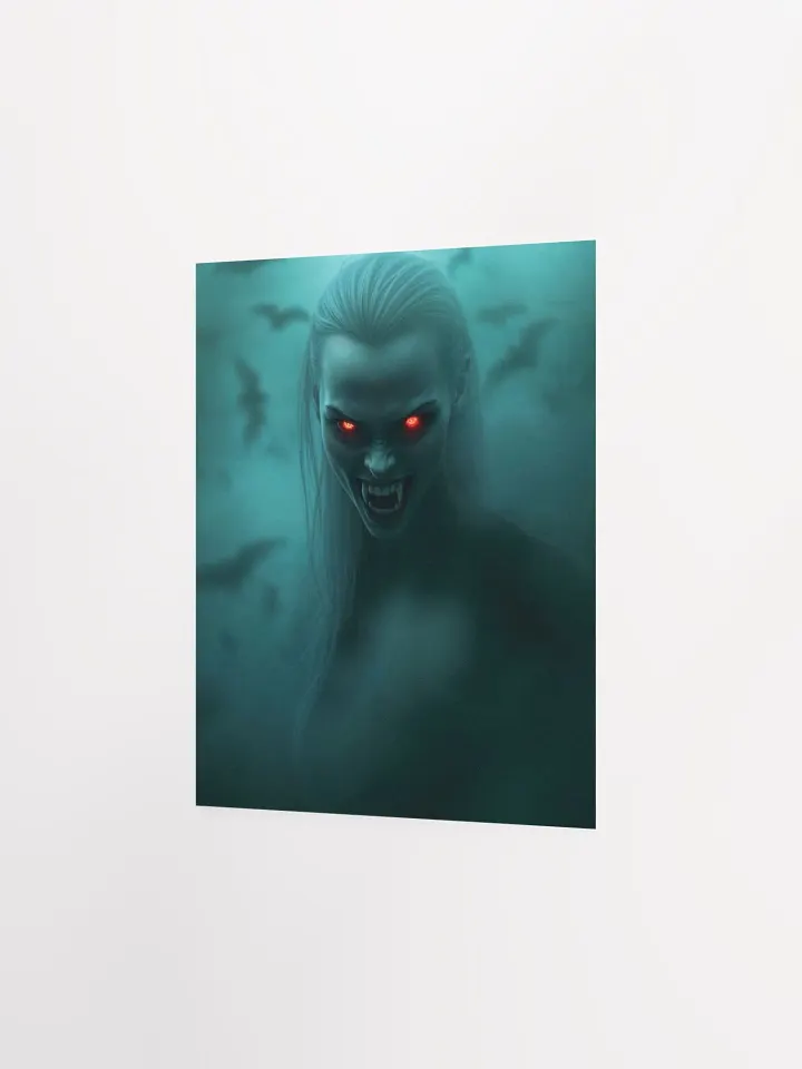 Gothic Vampire Eyes Matte Poster product image (14)