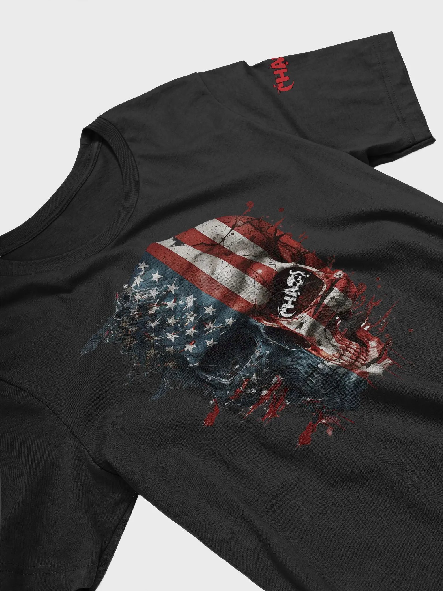 Chaos US Flag Skull product image (2)
