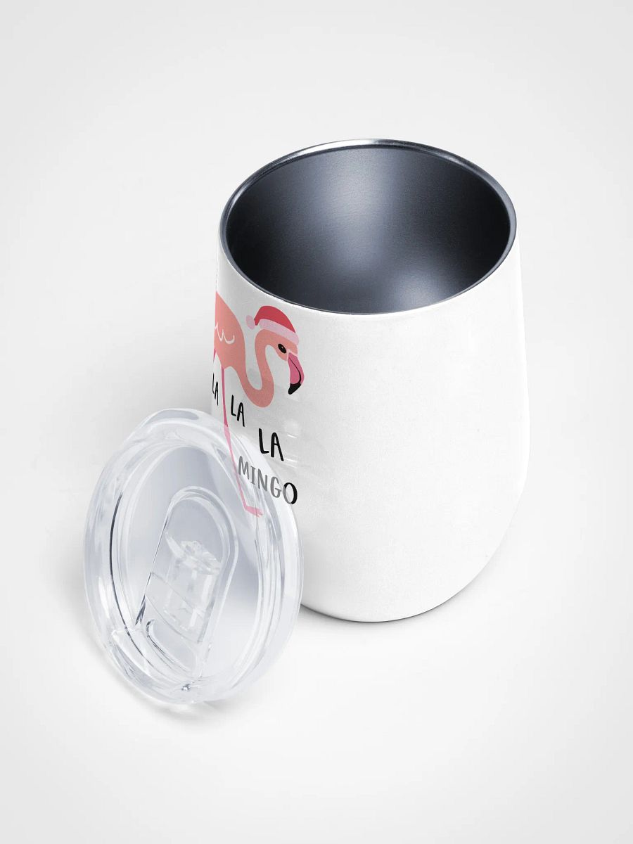 Fa La La Flamingo Wine Tumbler product image (3)