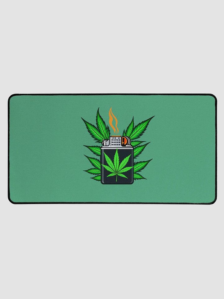 Flame Leaf Lighter Desk Mat product image (1)