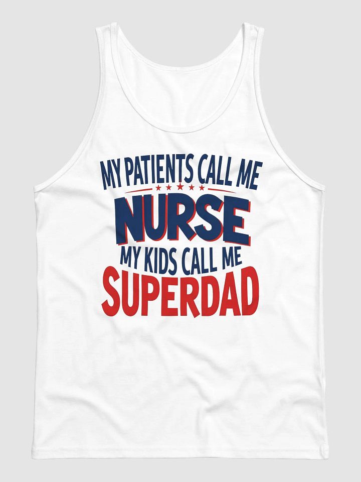 Superdad Nurse Graphic Tank product image (4)