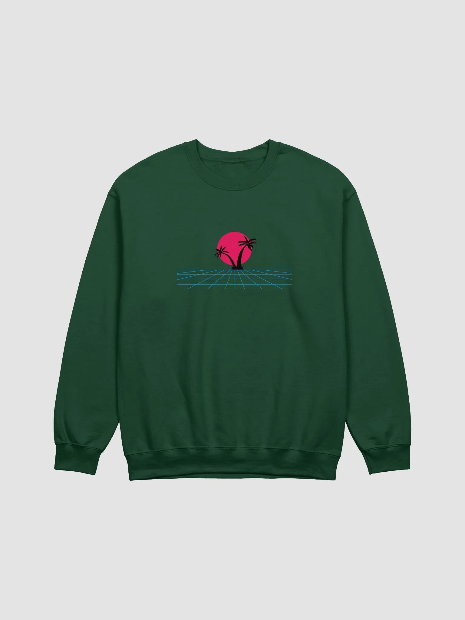 Retro-Futuristic Grid Crewneck product image (1)