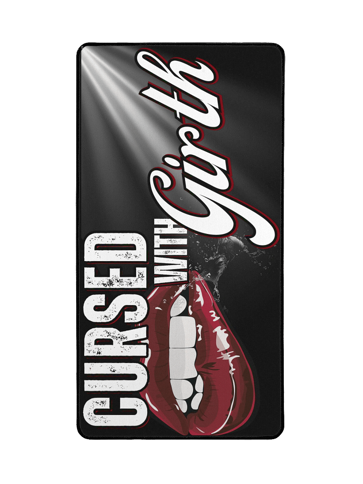 Cursed with Girth Deskmat product image (2)