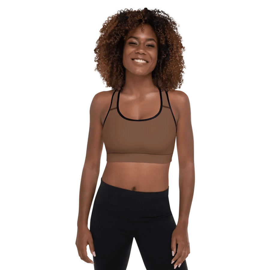 Cocoa Comfort Yoga Sports Bra product image (2)