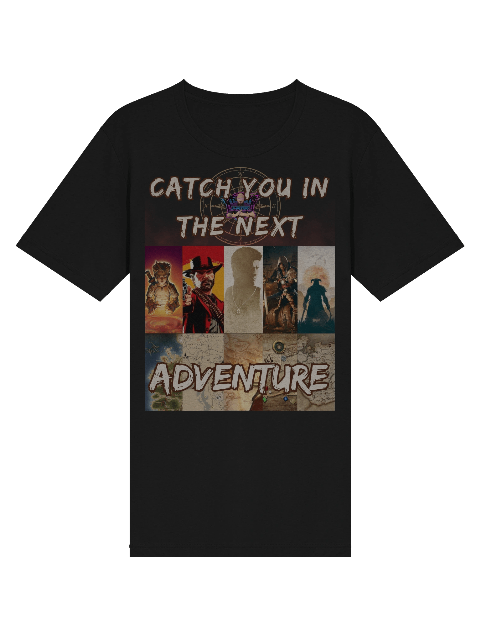 Gaming Adventure T-shirt (Front Design) product image (17)