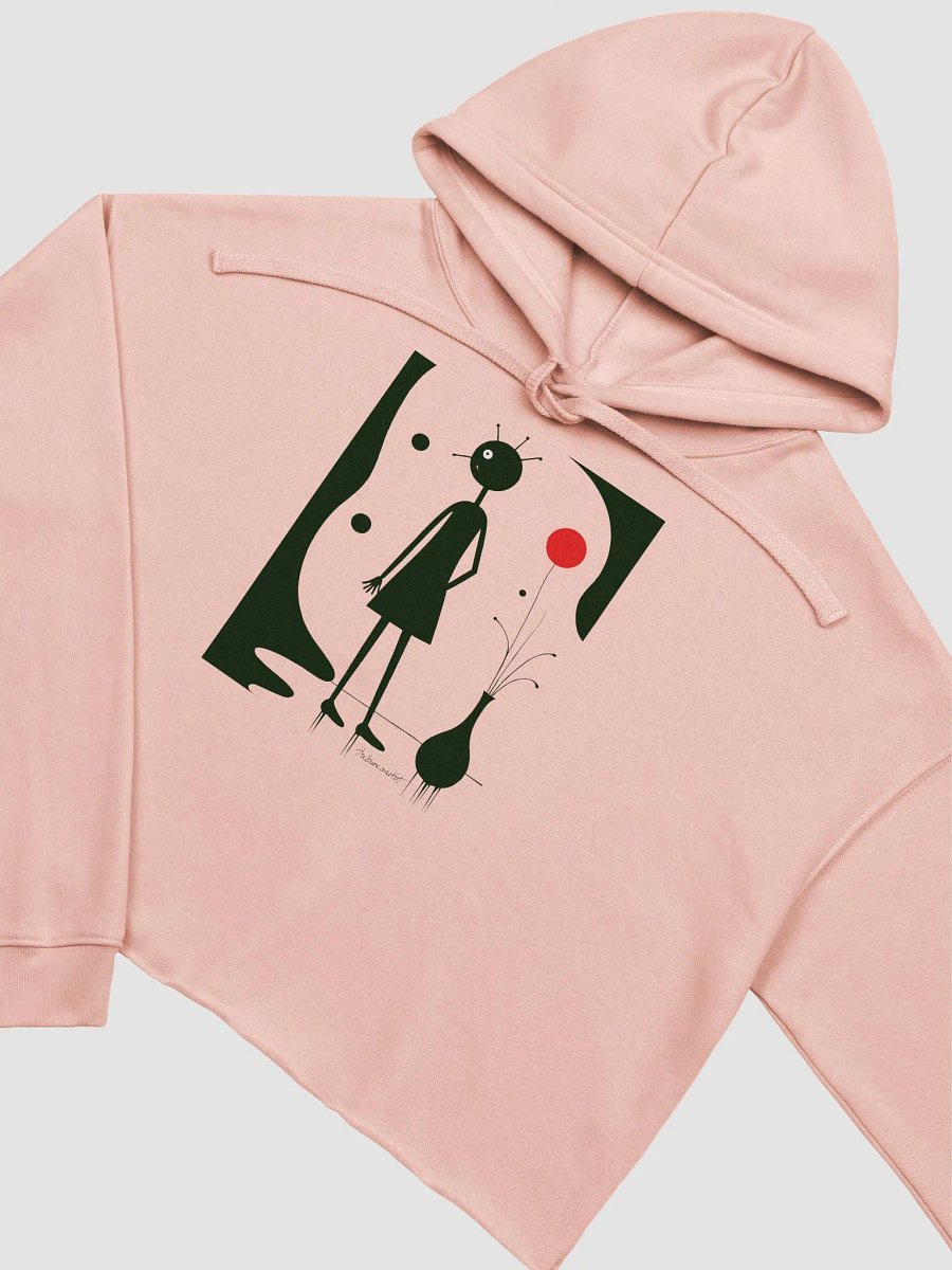 Bella+Canvas Fleece Crop Hoodie product image (5)