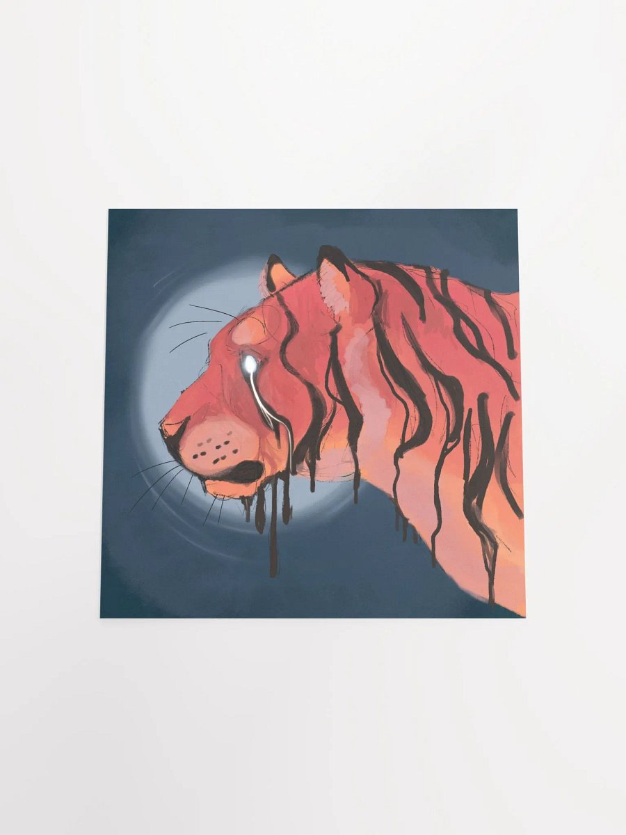 Crying Tiger Print product image (4)