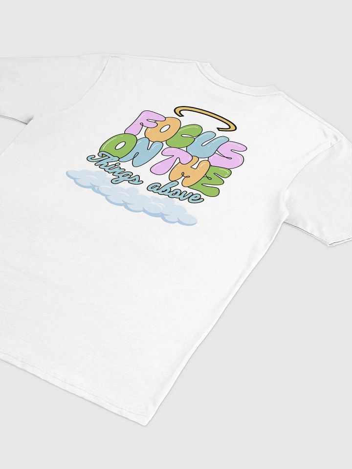 Through Christ Focus Tee – Colossians 3:2 product image (2)