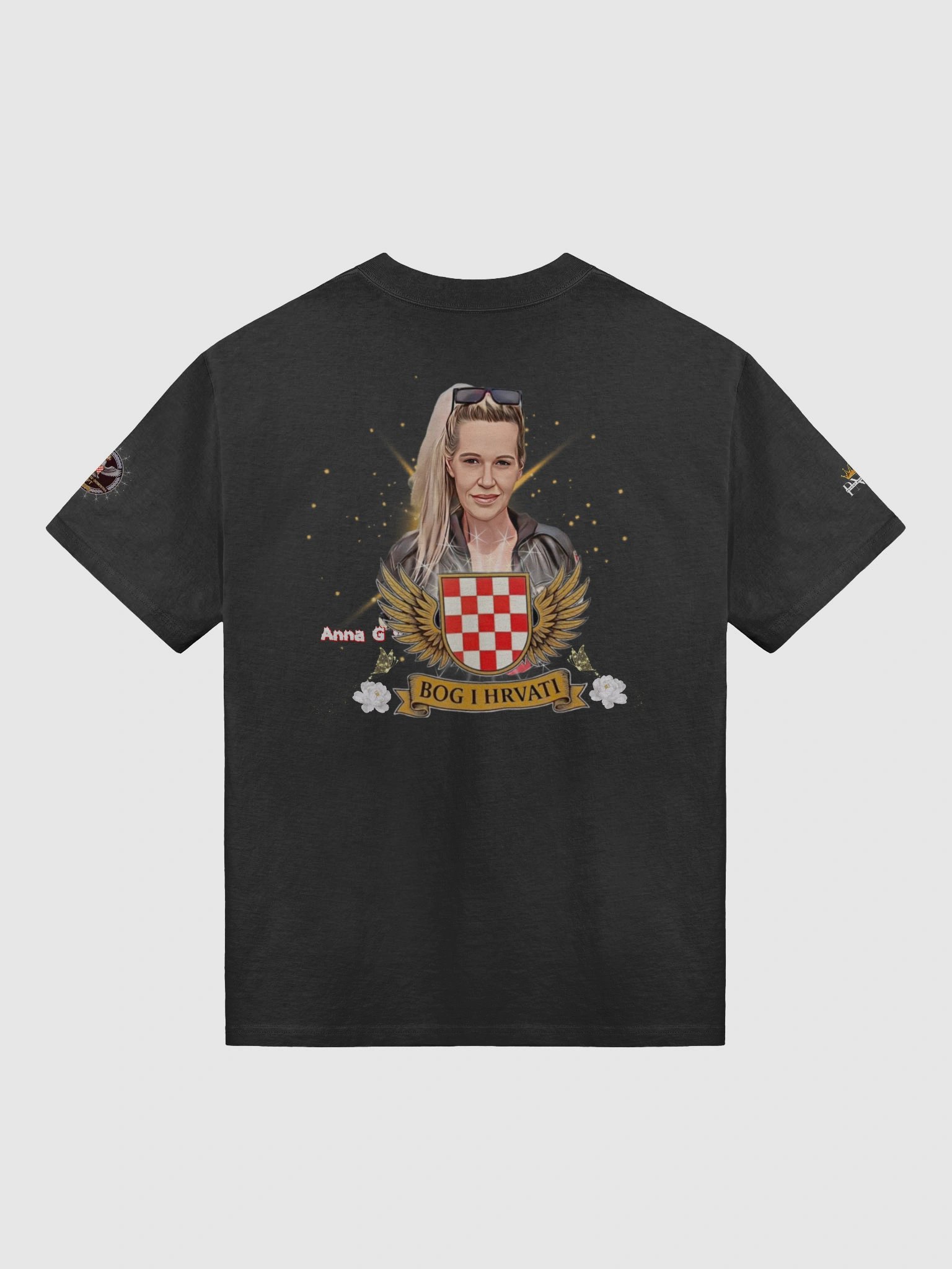 Patriotic Emblem Oversized Tee product image (2)