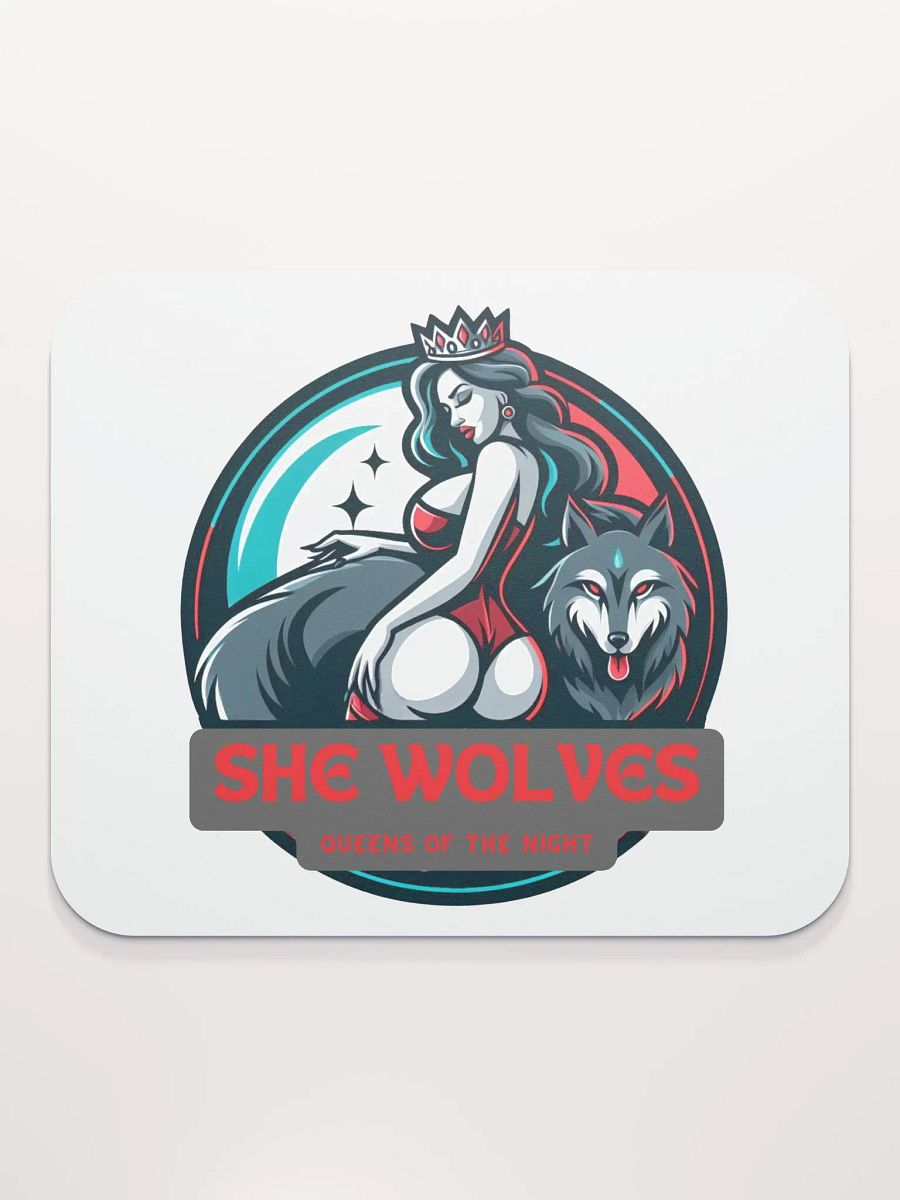 She Wolves Queen Mouse Pad product image (2)
