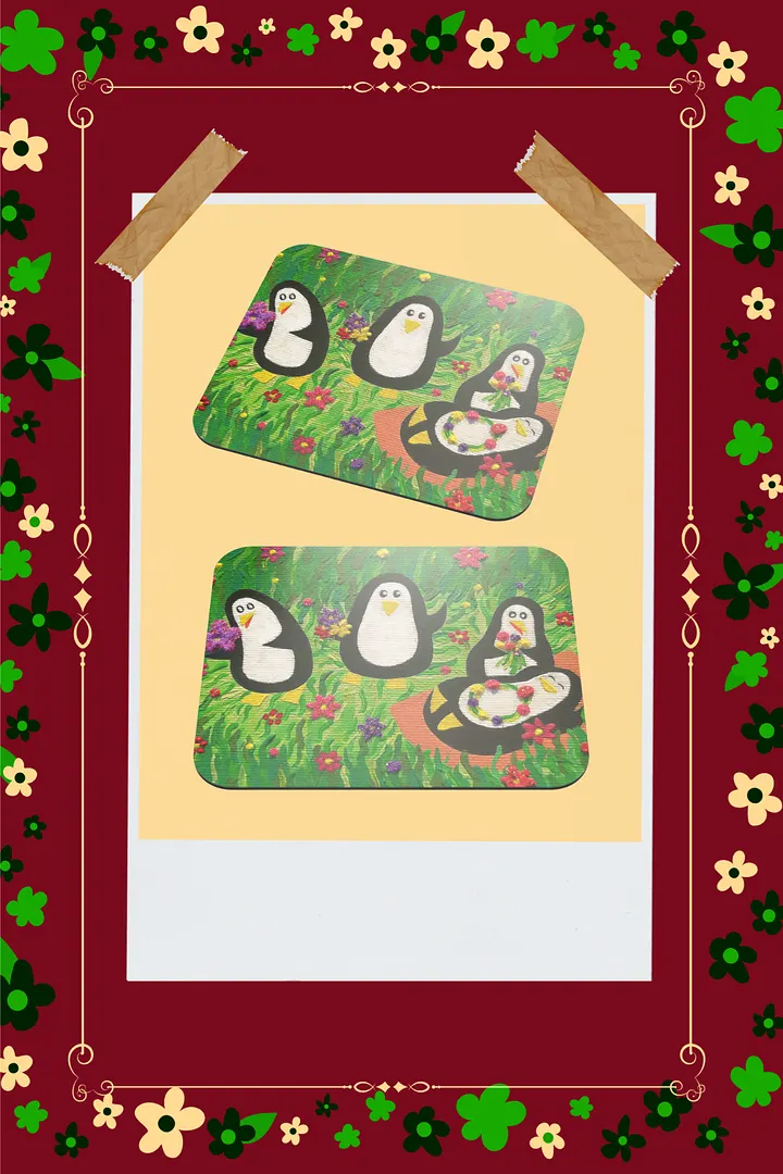 Flower Party Mouse Pad product image (2)